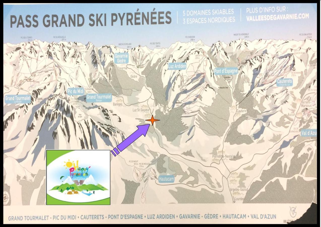 Camping Happy Pyrénées Saligos Esterno foto